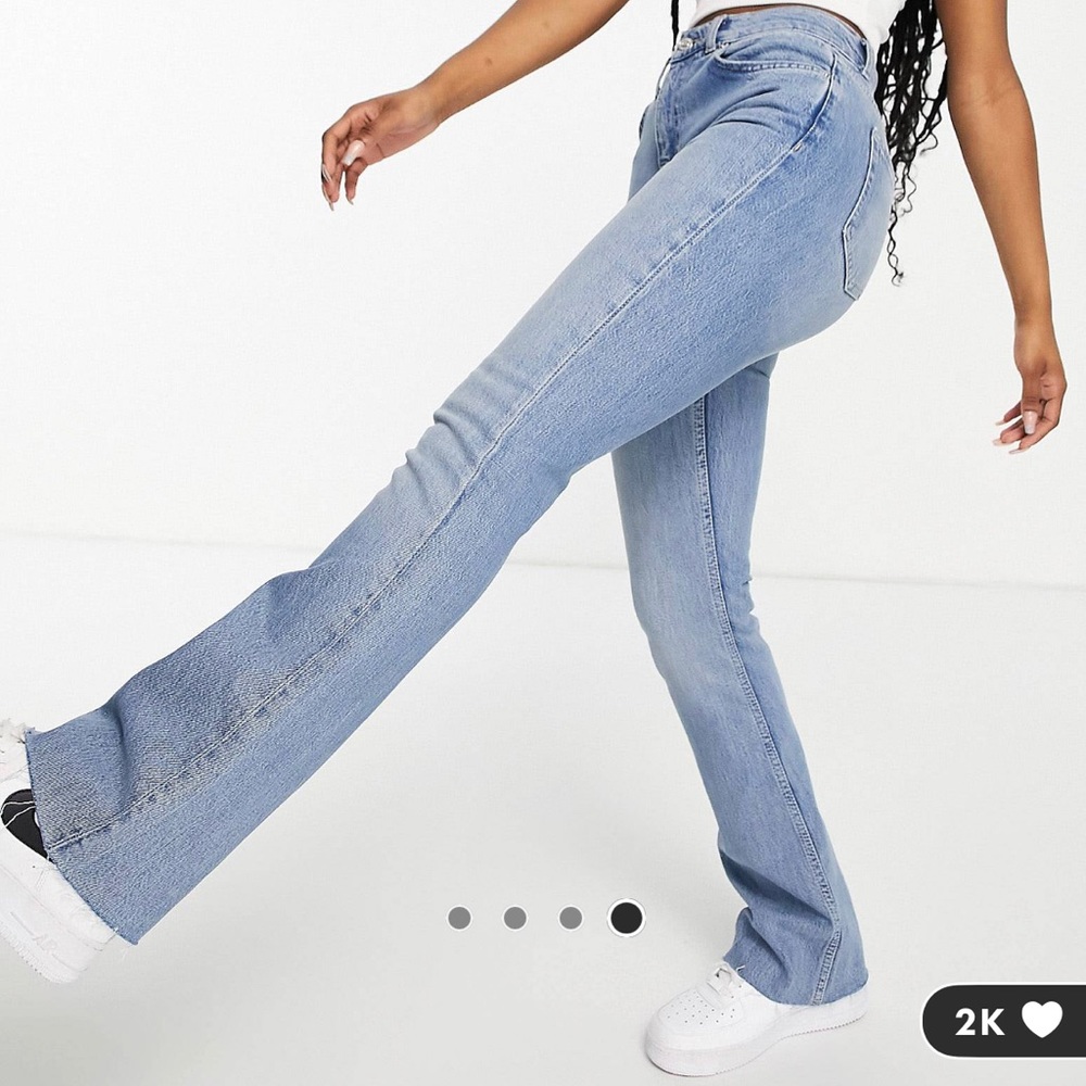ASOS | High Rise Flare Jeans